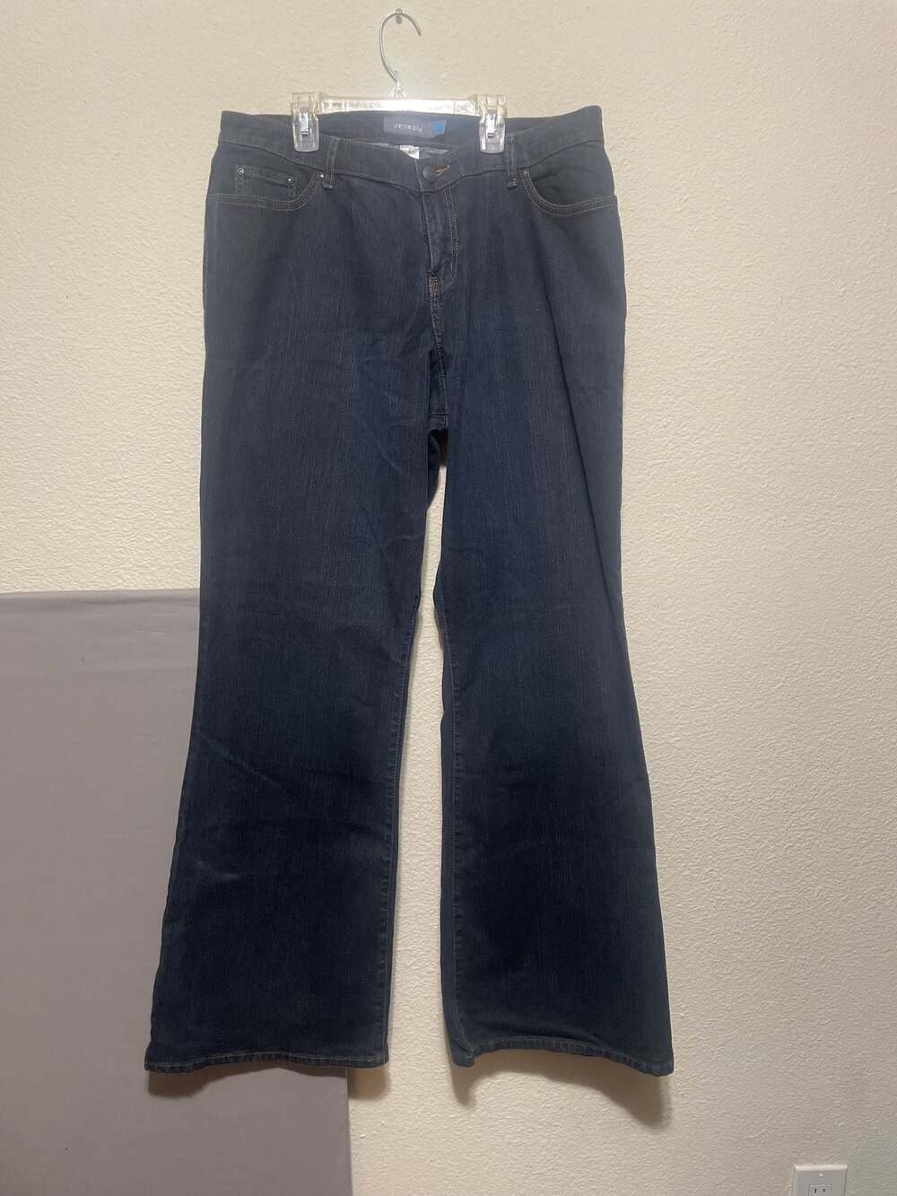 Venezia Lane Bryant Right Fit Stretch Flare Jeans Size 2 Tall